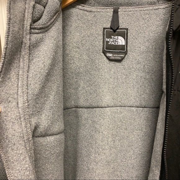 North Face Denali Hooded Jacket - Grey - XXL - Picture 4 of 5